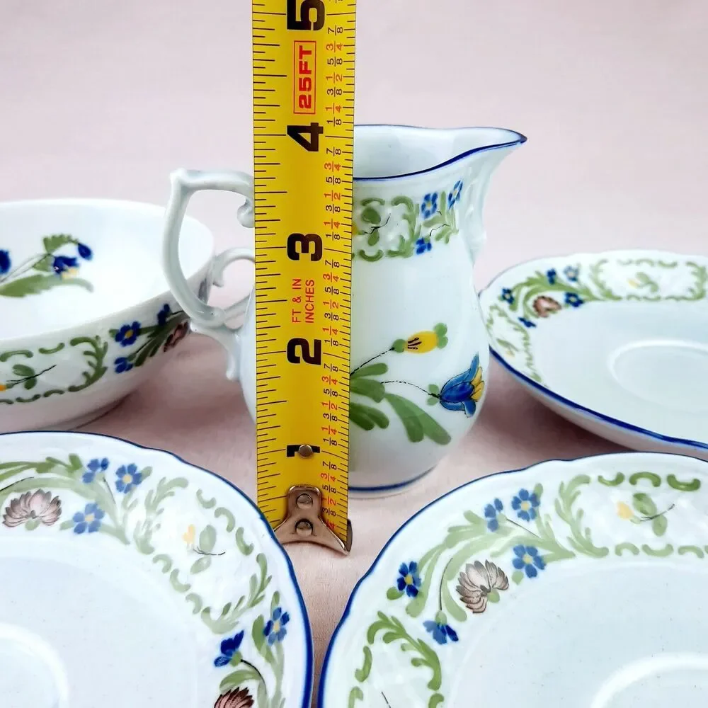 Vintage ASTA 1851 Nancy Western Germany Pottery Set of 5